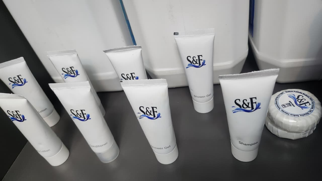 S&F hotel and hospitality guest amenities