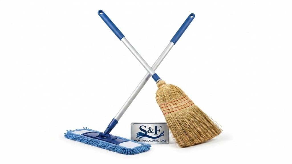 Mops and brooms