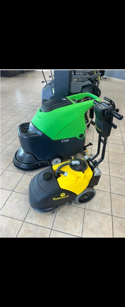 Scrubbing machines