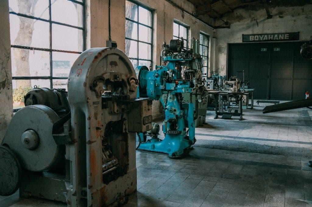 Industrial factory floor and workshop — Shai & Fortuna