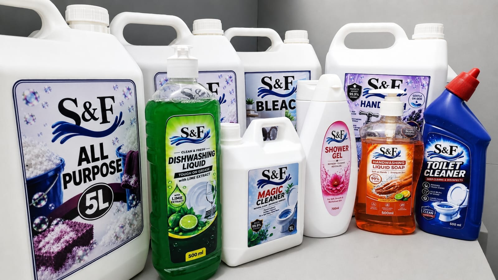 Shai & Fortuna cleaning consumables and washroom supplies
